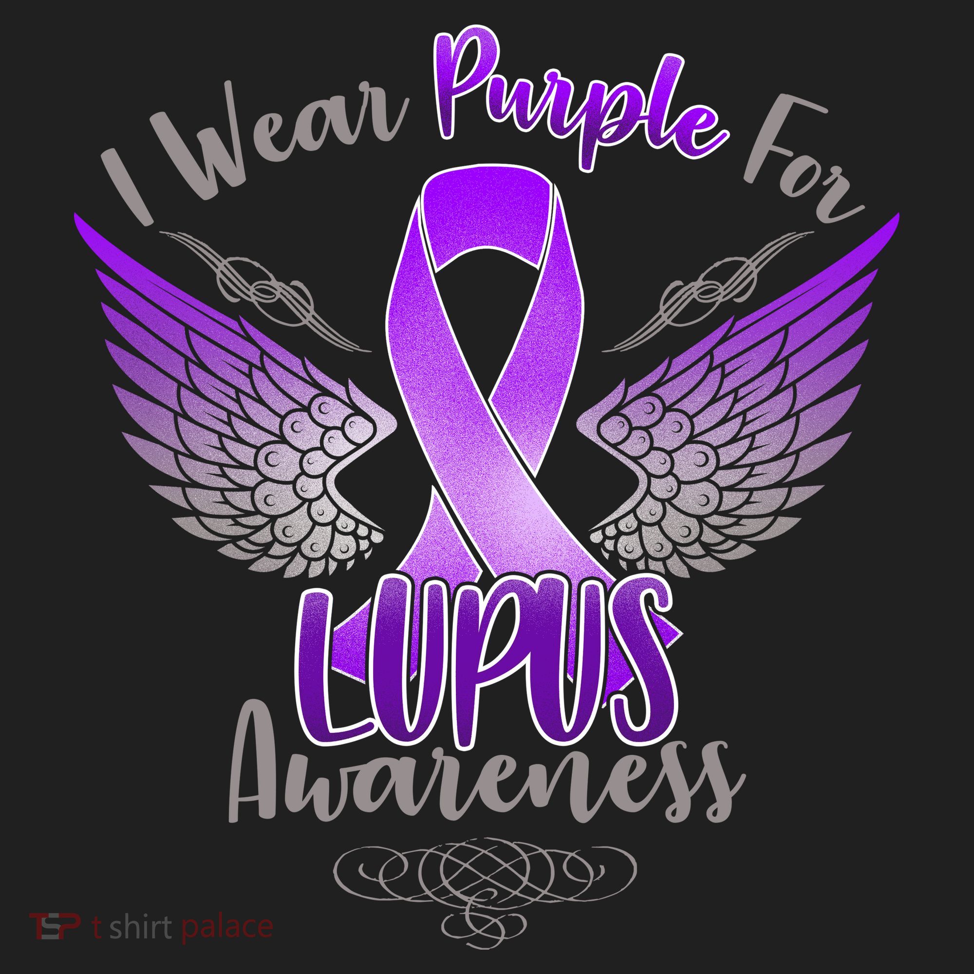 I Wear Purple For Lupus Awareness Beanie