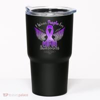 I Wear Purple For Lupus Awareness Tumbler thumb 0