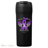 I Wear Purple For Lupus Awareness 24oz Duet Stainless Steel Tumbler thumb 0