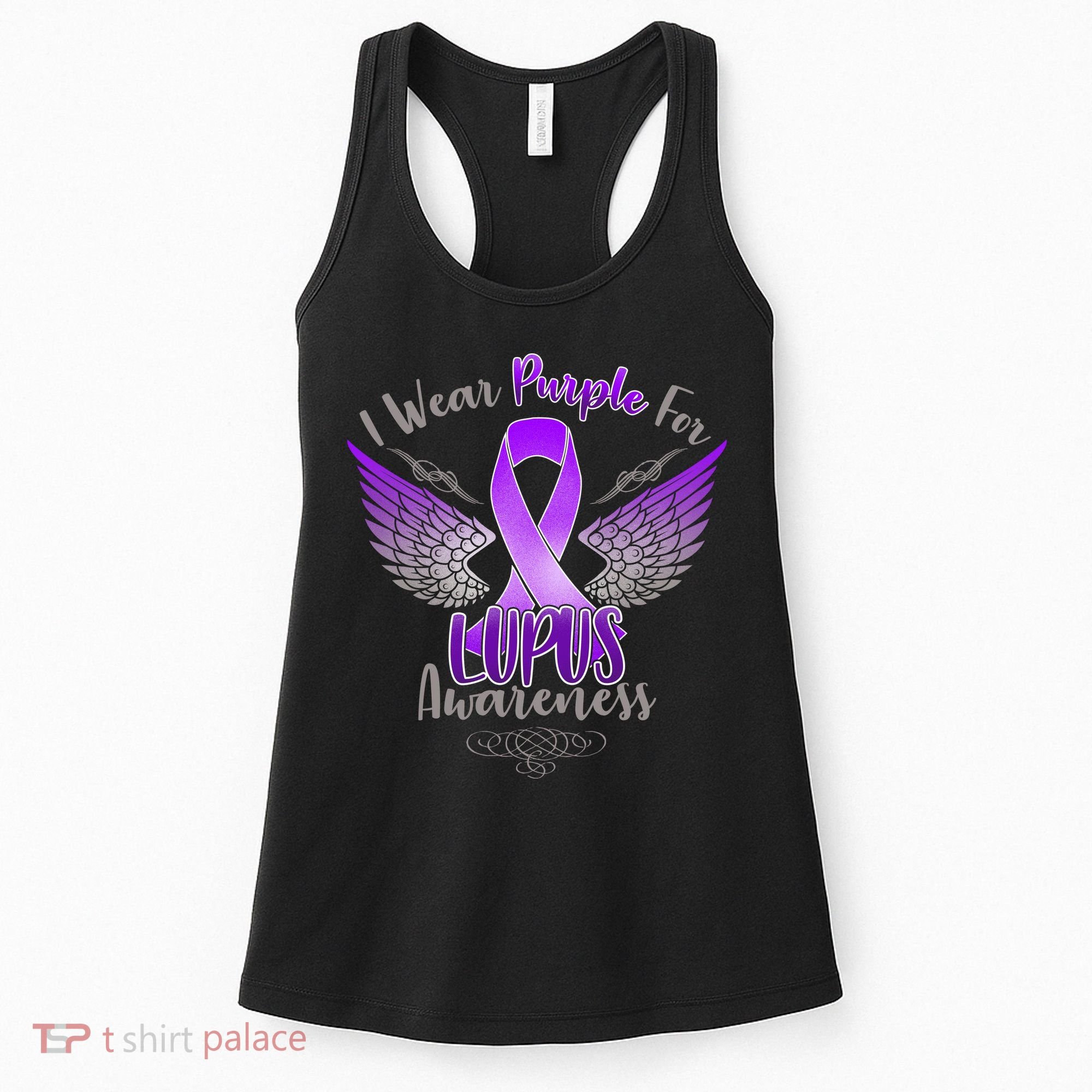 I Wear Purple For Lupus Awareness Women's Tank Top