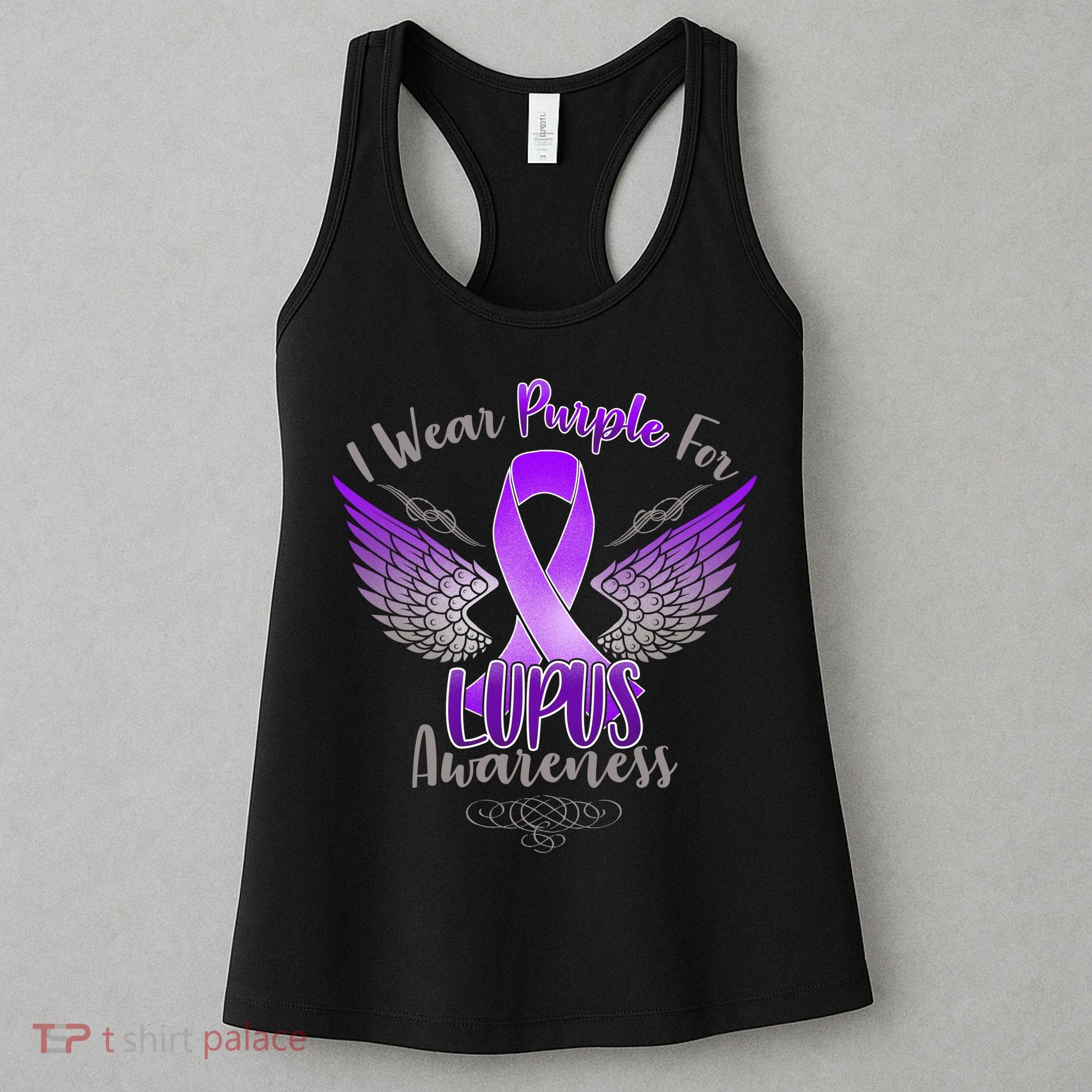 I Wear Purple For Lupus Awareness Women's Tank Top