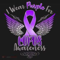 I Wear Purple For Lupus Awareness Women's Tank Top thumb 5