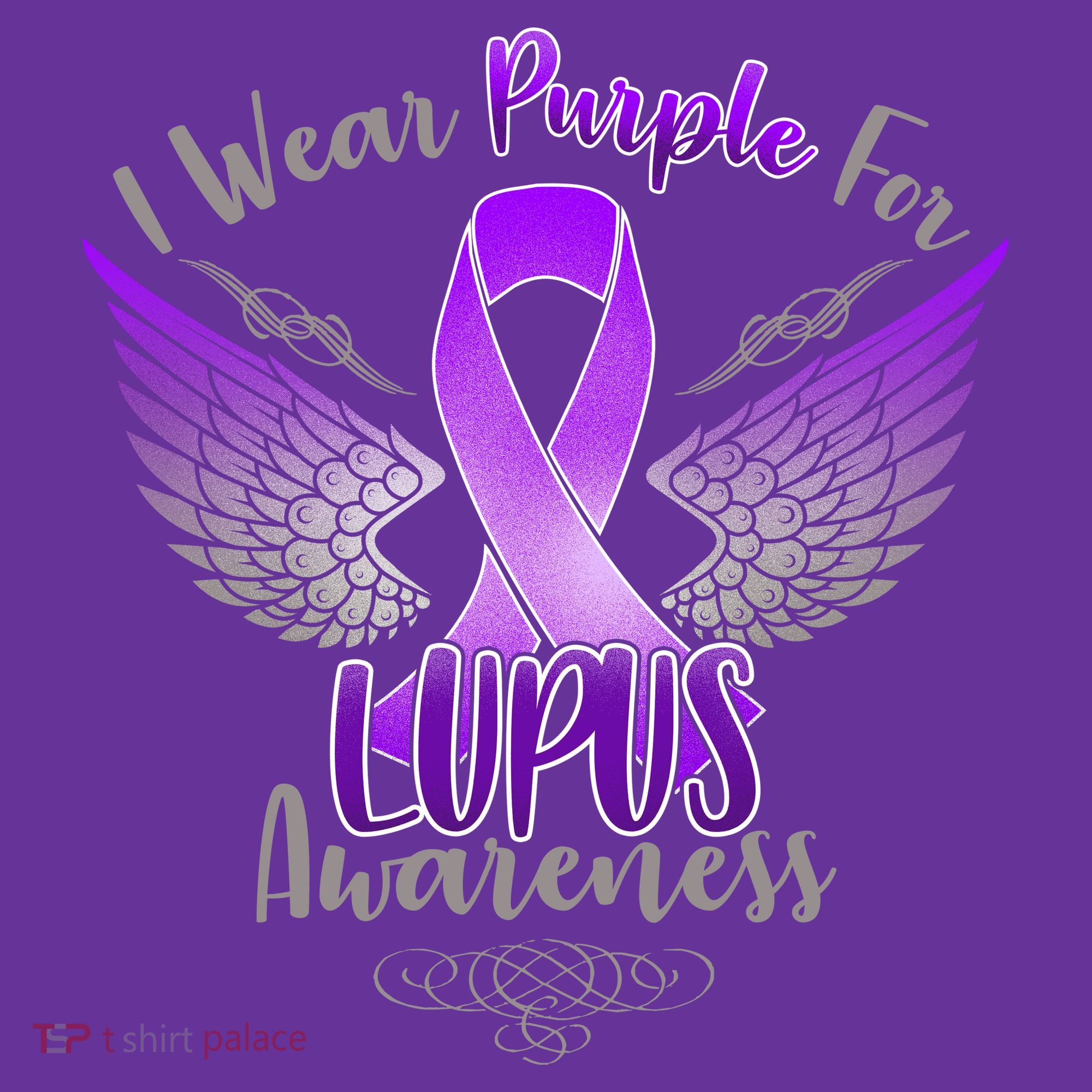 I Wear Purple For Lupus Awareness Hat