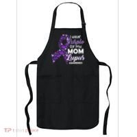 I Wear Purple For My Mom Lupus Awareness Apron thumb 0