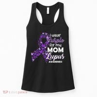 I Wear Purple For My Mom Lupus Awareness Women's Tank Top thumb 0