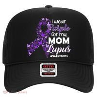 I Wear Purple For My Mom Lupus Awareness Hat thumb 0