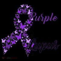 I Wear Purple For My Mom Lupus Awareness Kids Colorblock Raglan Jersey thumb 2