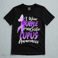 I Wear Purple For MY Sister Lupus Awareness T-Shirt thumb 5