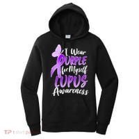 I Wear Purple For Myself Lupus Awareness  Women's Hoodie thumb 0