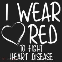 I Wear Red To Fight Heart Disease Beanie thumb 2