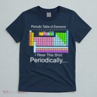 I Wear this Shirt Periodically Periodic Table of Elements T-Shirt thumb 5