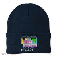 I Wear this Shirt Periodically Periodic Table of Elements Beanie thumb 0
