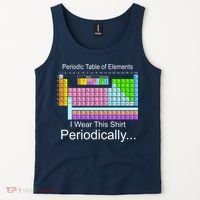 I Wear this Shirt Periodically Periodic Table of Elements Tank Top thumb 2