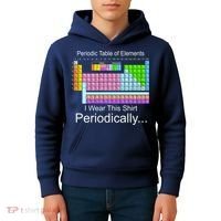 I Wear this Shirt Periodically Periodic Table of Elements Kids Hoodie thumb 4