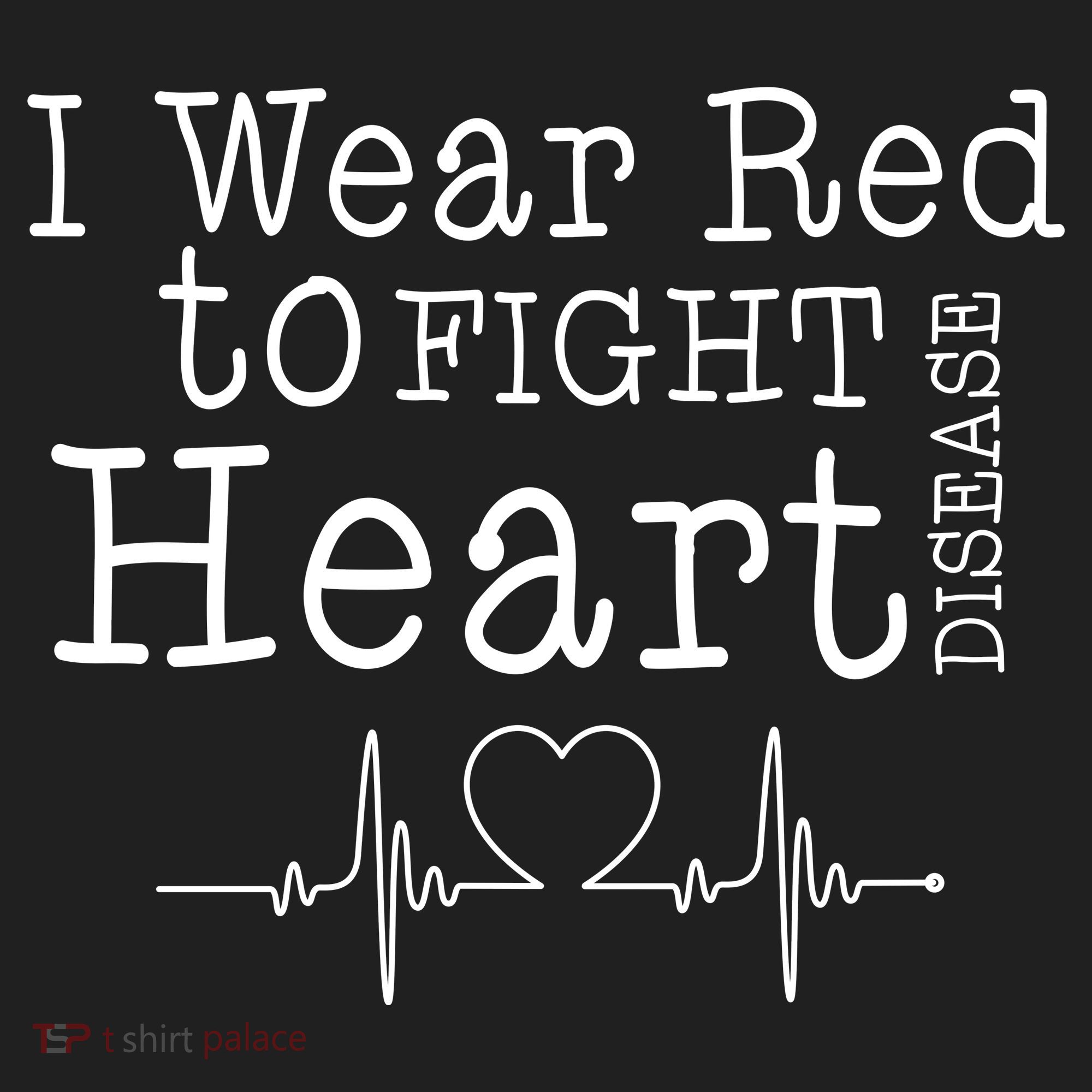 I Wear To Fight Heart Disease Women's Sweatshirt