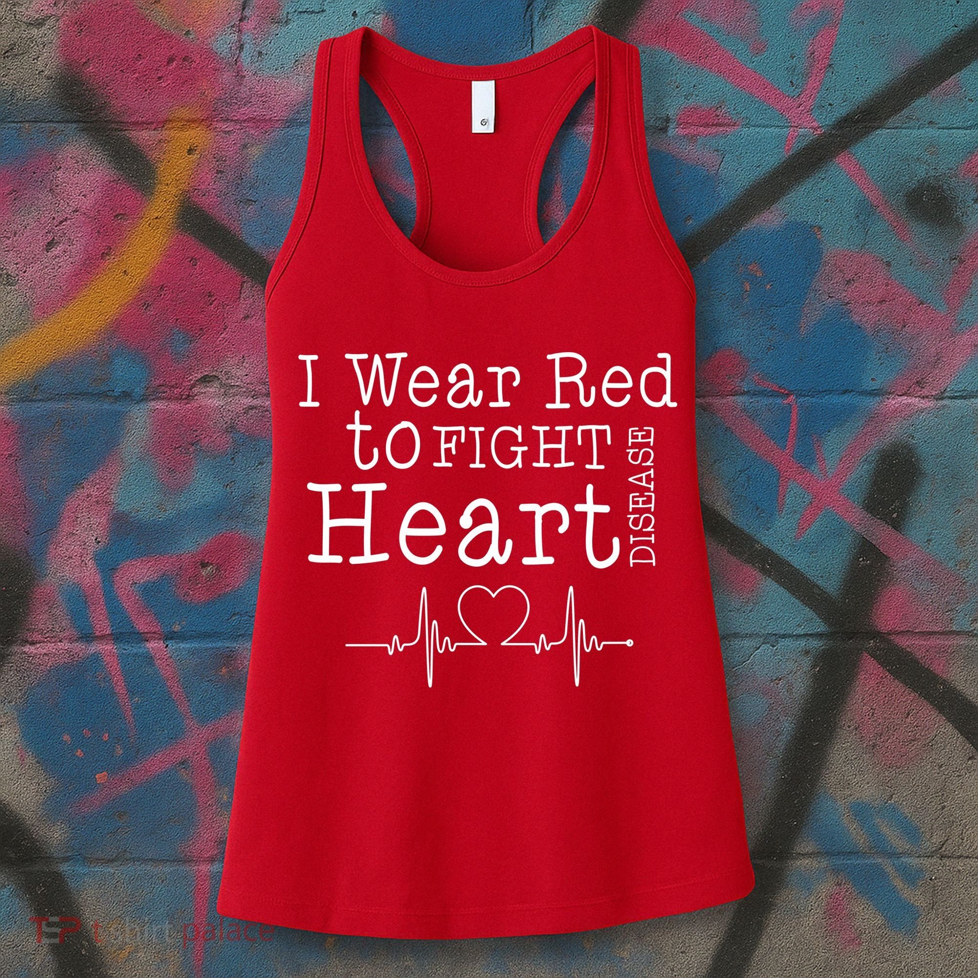 I Wear To Fight Heart Disease Women's Tank Top