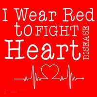 I Wear To Fight Heart Disease Women's Tank Top thumb 5