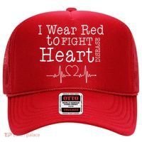 I Wear To Fight Heart Disease Hat thumb 0