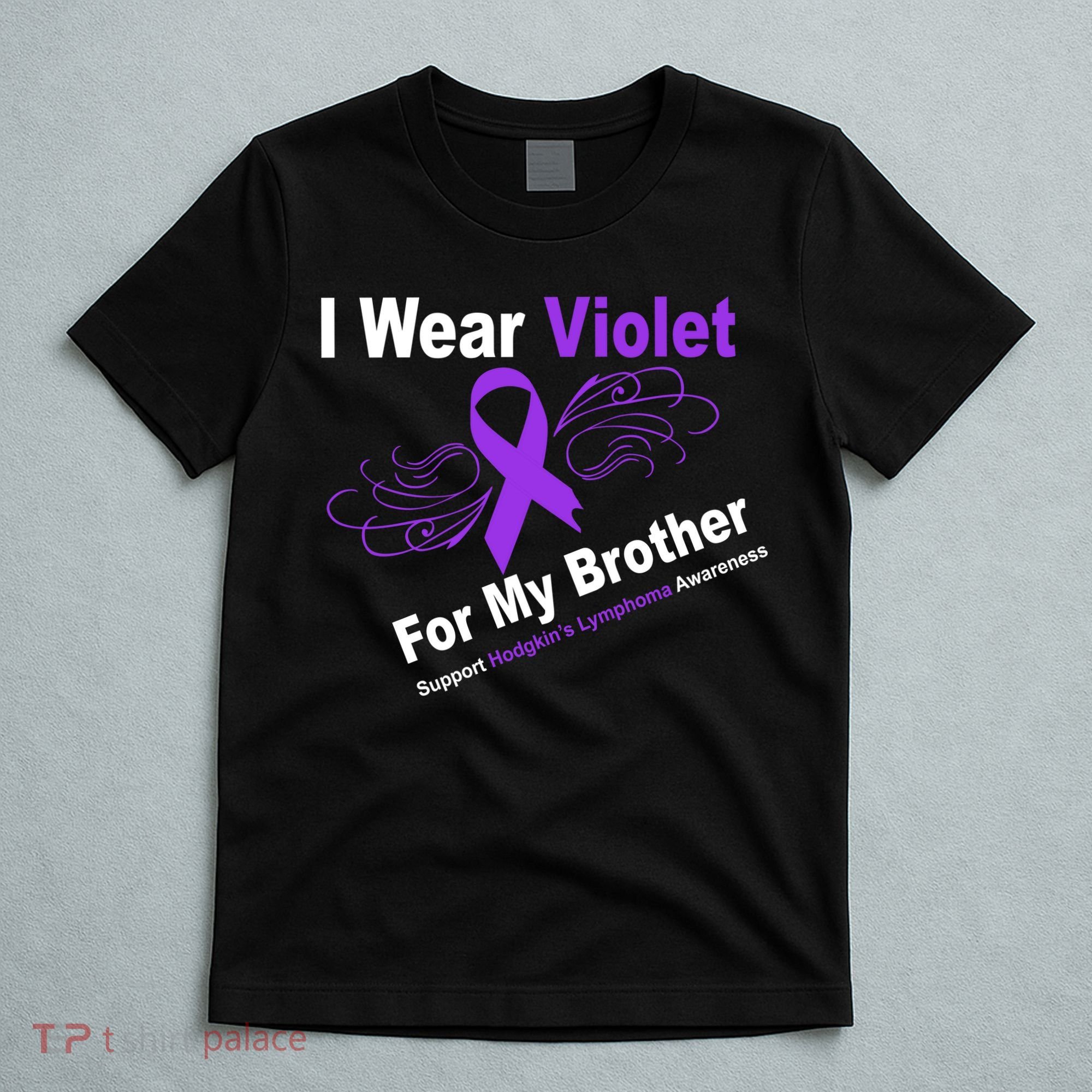 I Wear Violet For My Brother T-Shirt