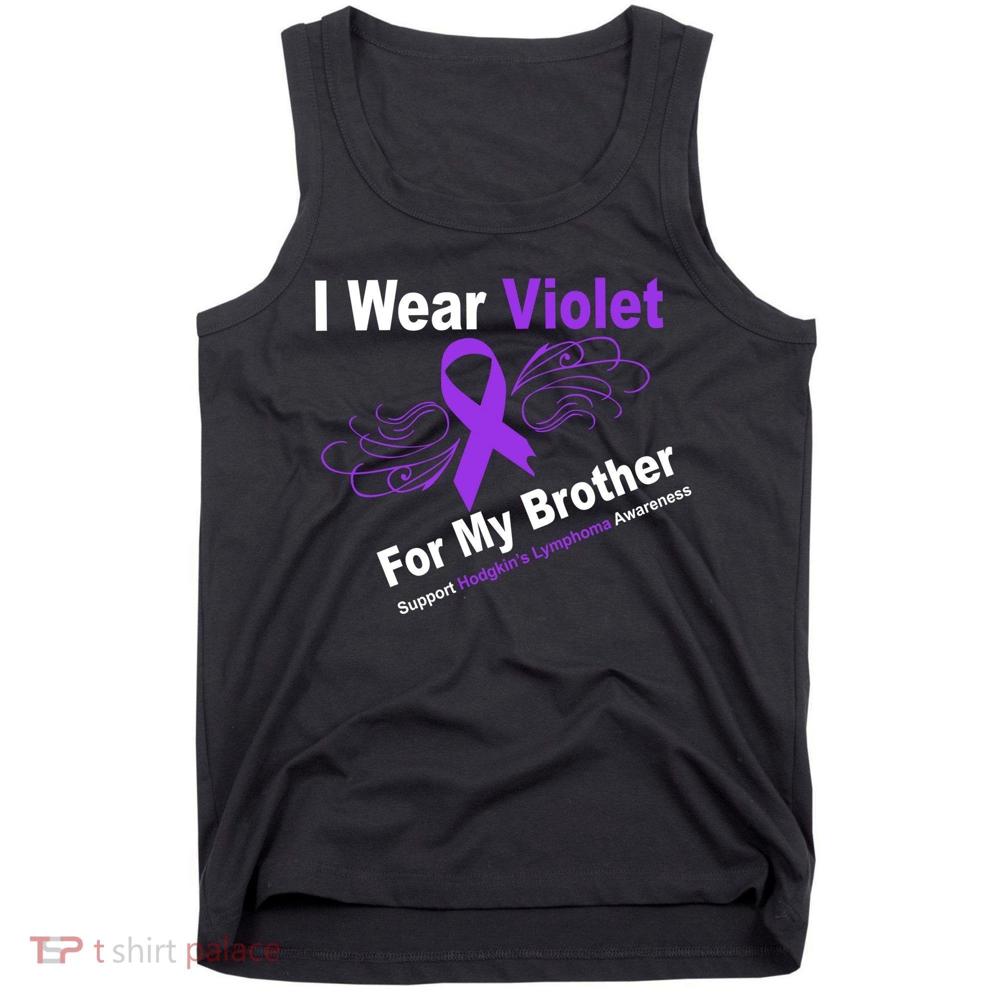 I Wear Violet For My Brother Tank Top