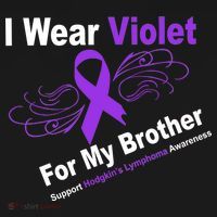 I Wear Violet For My Brother Women's T-Shirt thumb 6