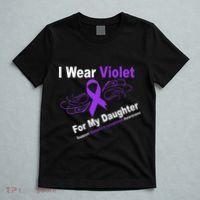 I Wear Violet For My Daughter T-Shirt thumb 5