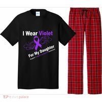 I Wear Violet For My Daughter Pajama Set thumb 0