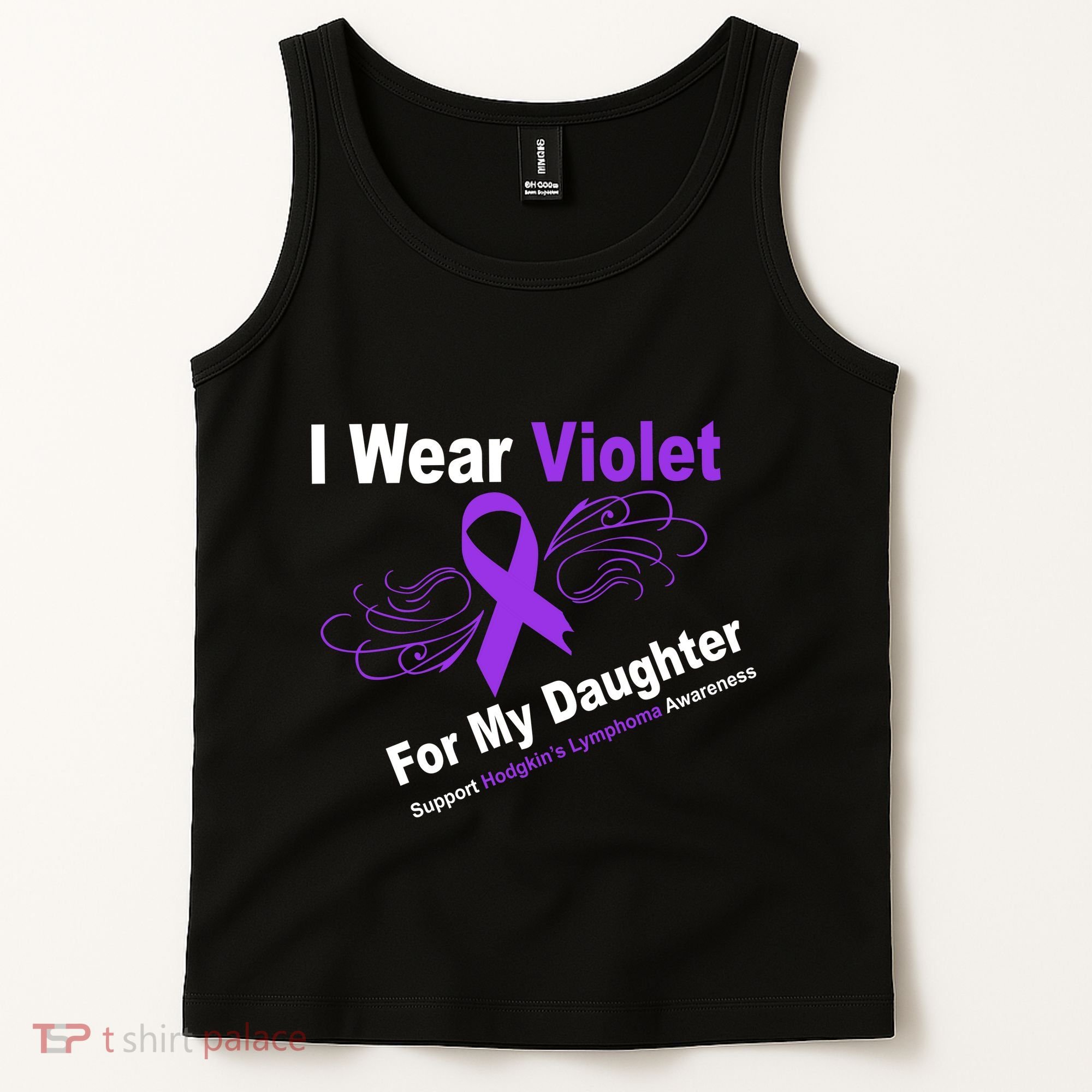 I Wear Violet For My Daughter Tank Top