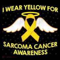 I Wear Yellow For Sarcoma Awareness  Backpack thumb 2