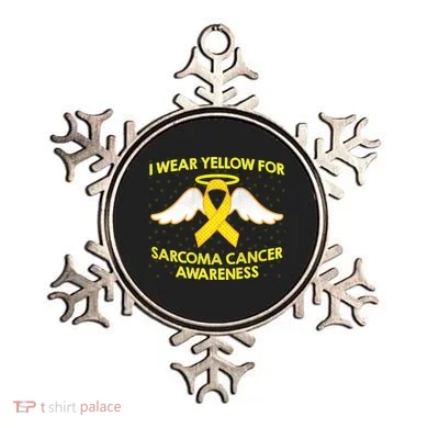 I Wear Yellow For Sarcoma Awareness  Ornament