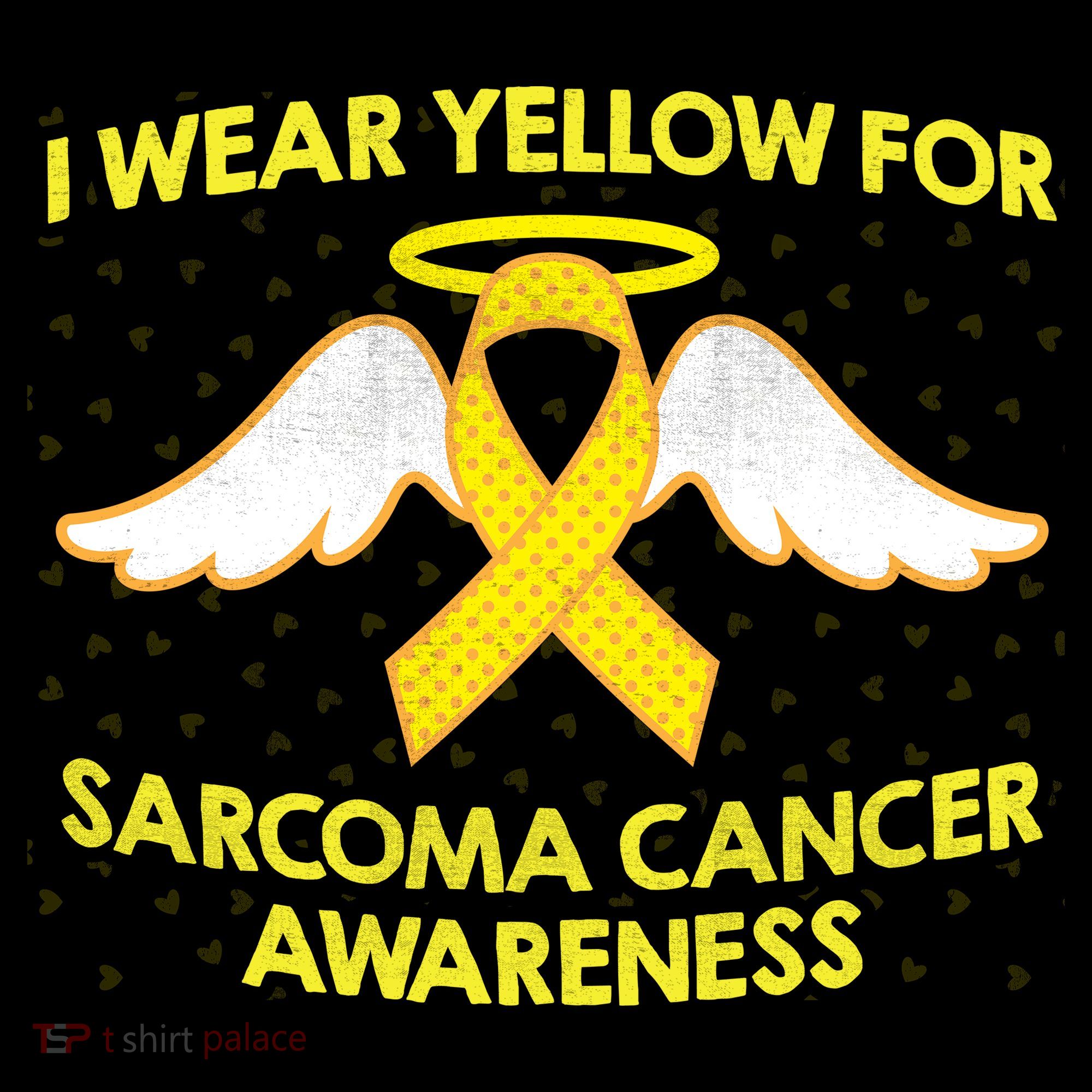 I Wear Yellow For Sarcoma Awareness  Ornament