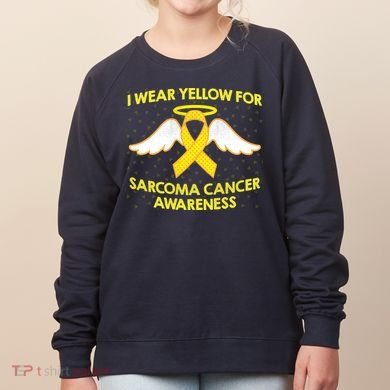 I Wear Yellow For Sarcoma Awareness  Women's Sweatshirt