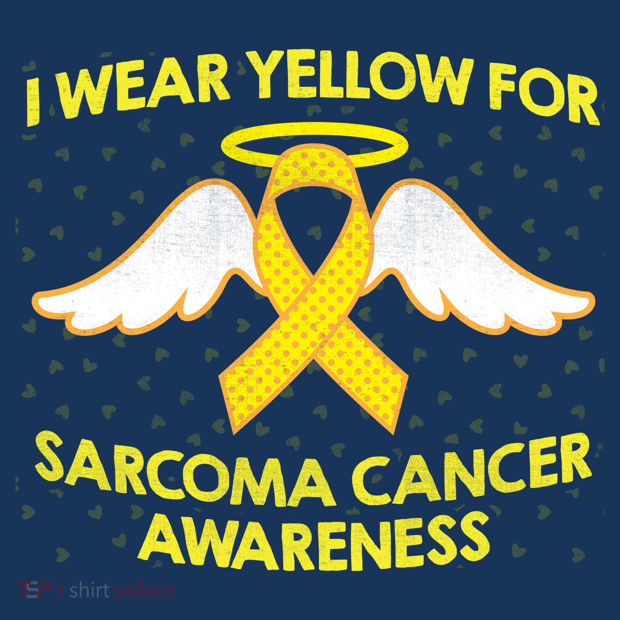 I Wear Yellow For Sarcoma Awareness  Doggie Tank