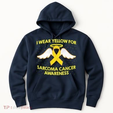 I Wear Yellow For Sarcoma Awareness  Hoodie