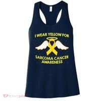 I Wear Yellow For Sarcoma Awareness  Women's Tank Top thumb 0