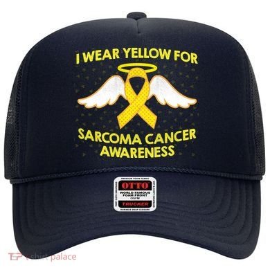 I Wear Yellow For Sarcoma Awareness  Hat