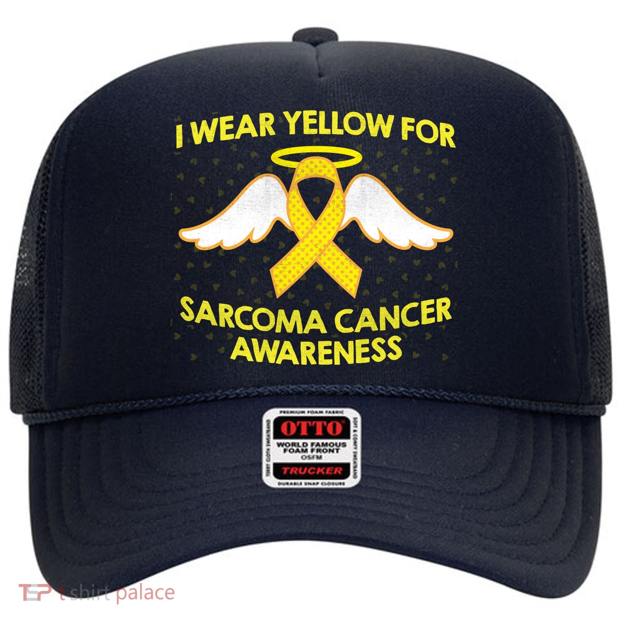 I Wear Yellow For Sarcoma Awareness  Hat