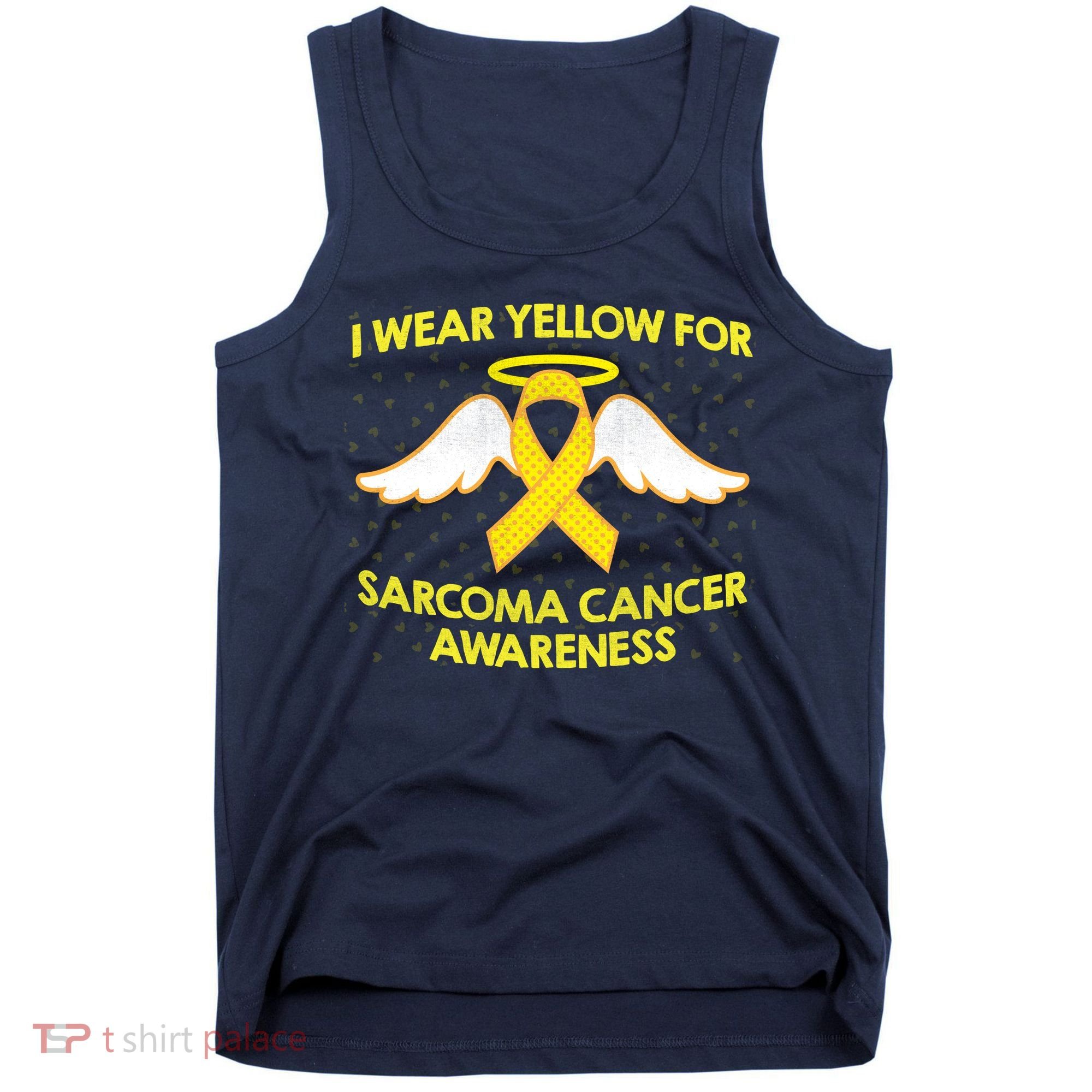 I Wear Yellow For Sarcoma Awareness  Tank Top