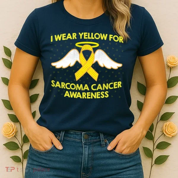 I Wear Yellow For Sarcoma Awareness  Women's T-Shirt
