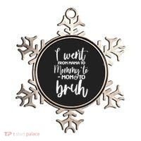 I Went From Mama To Bruh Funny Mother's Day Ornament thumb 0