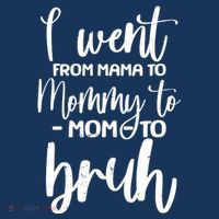 I Went From Mama To Bruh Funny Mother's Day Hat thumb 2