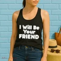 I Will Be Your Friend Women's Tank Top thumb 2
