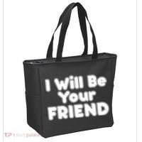 I Will Be Your Friend Tote Bag thumb 2