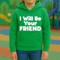 I Will Be Your Friend Kids Hoodie thumb 3