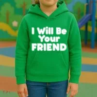 I Will Be Your Friend Kids Hoodie thumb 3
