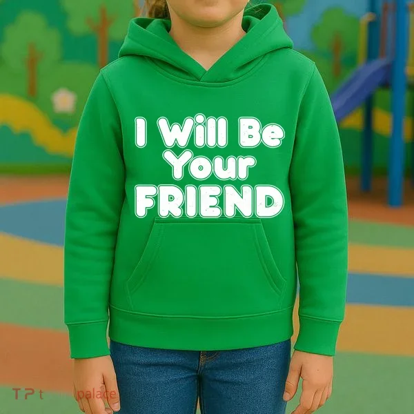I Will Be Your Friend Kids Hoodie
