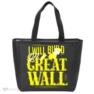 I Will Build A Great Wall - Donald Trump Tote Bag