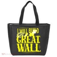 I Will Build A Great Wall - Donald Trump Tote Bag thumb 0