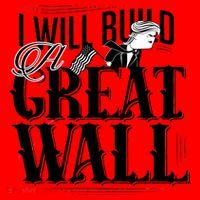 I Will Build A Great Wall - Donald Trump Santa Hat thumb 1