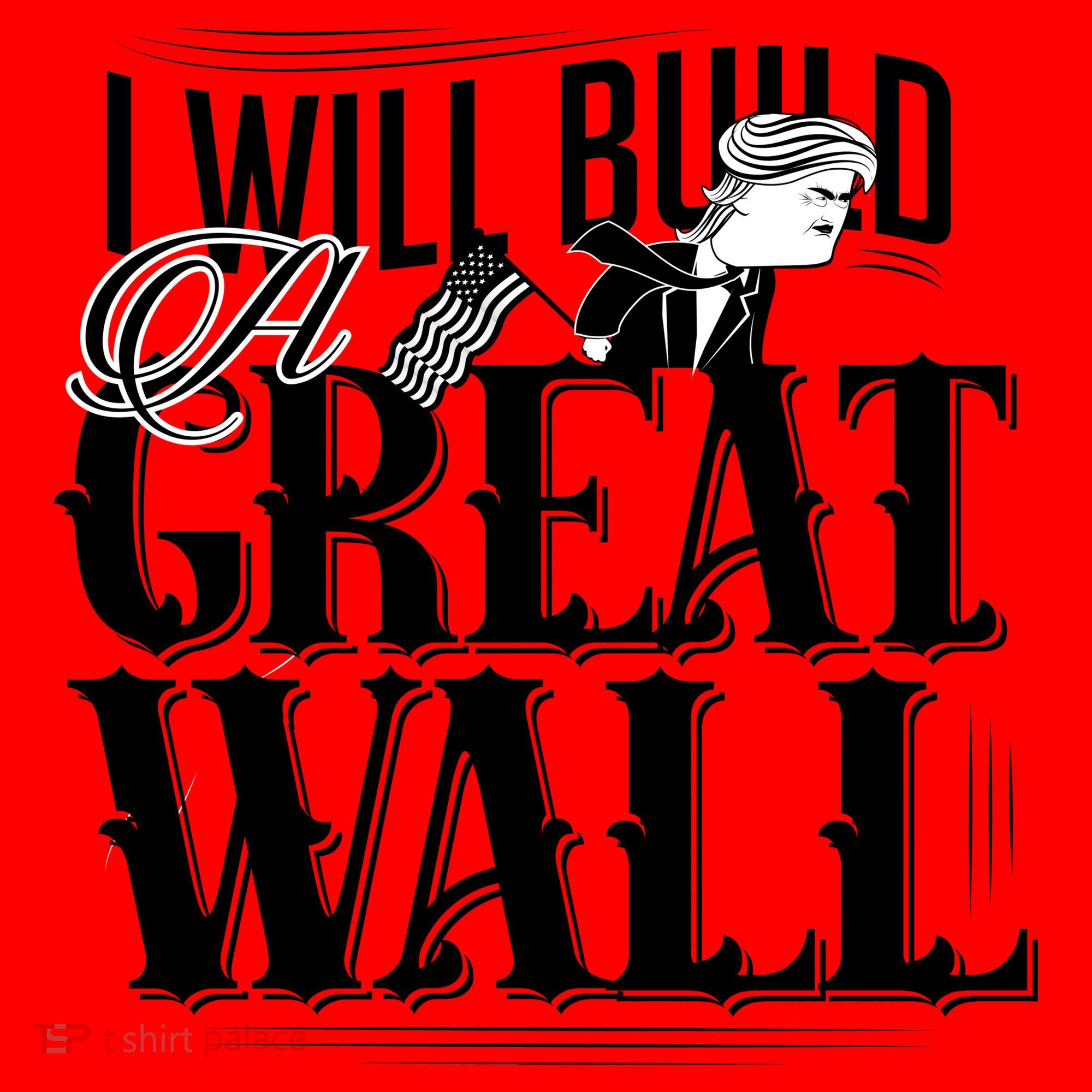 I Will Build A Great Wall - Donald Trump Santa Hat